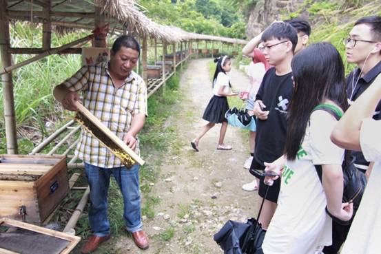 ”善行景宁乡，共圆畲汉梦“十大菠菜网站
景宁梦之队-实地调研当地养蜂业